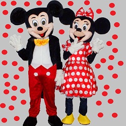 Animatori costumati Mickey Minnie facepainting modelaj baloane bucuresti