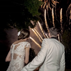 Focuri de artificii exterior nunta bucuresti
