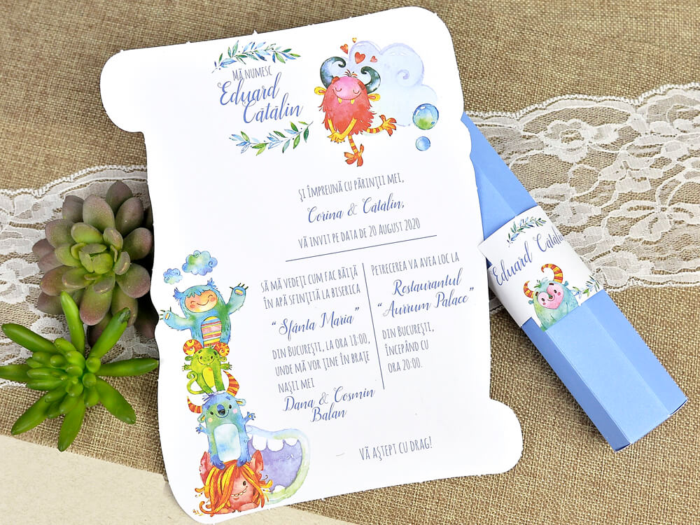 Invitatii botez