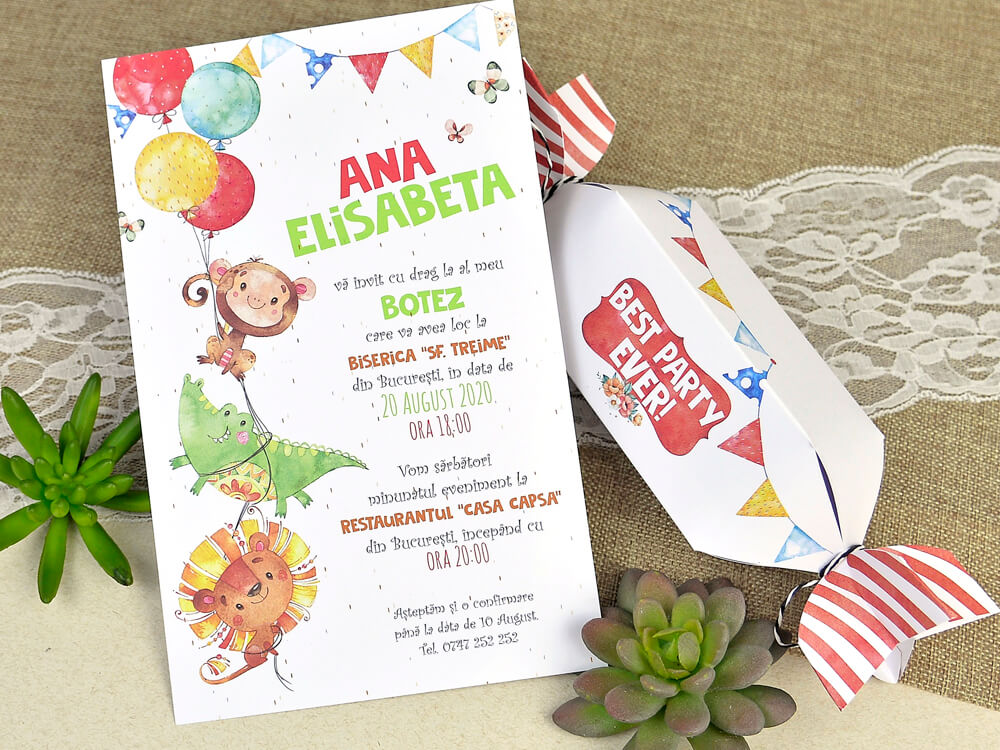 Invitatii botez