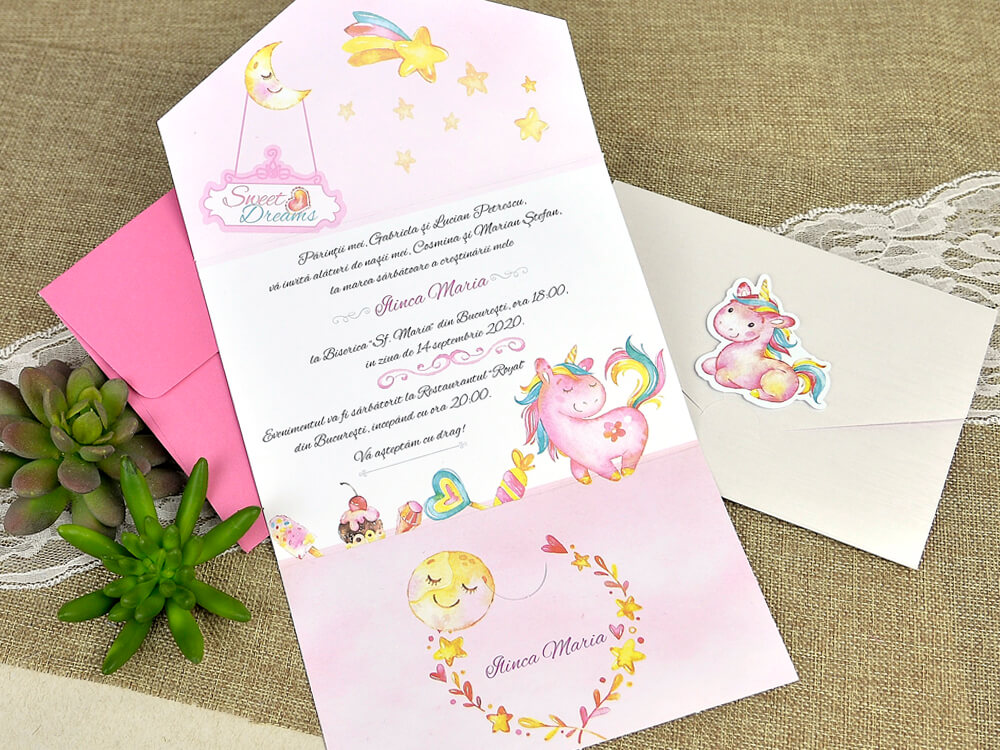 Invitatii botez ieftine