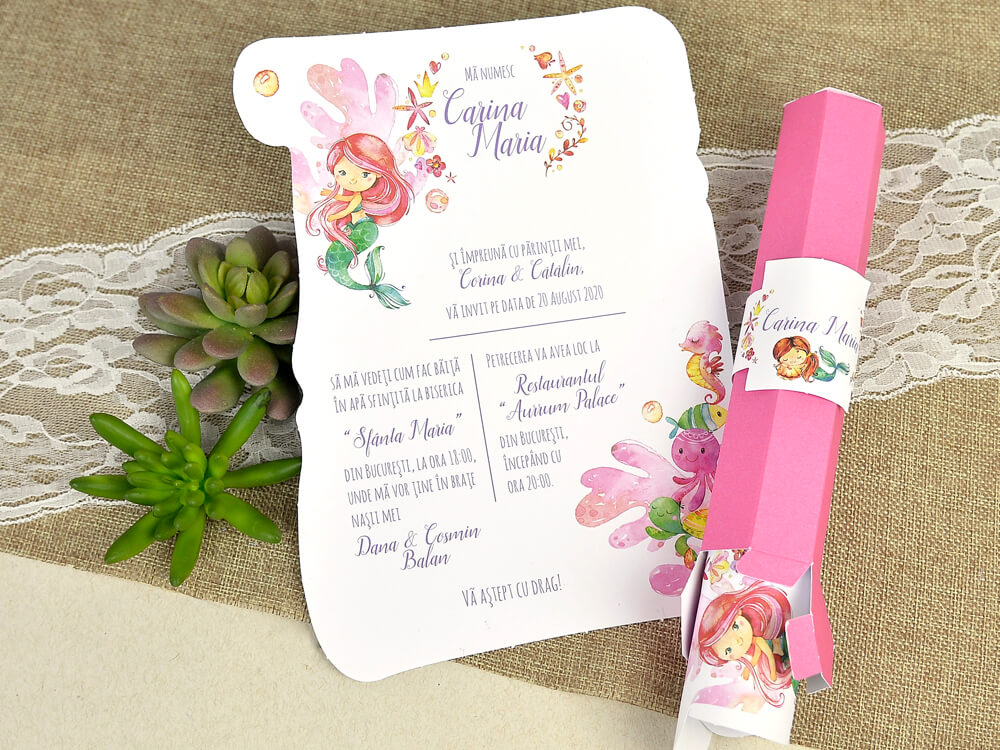 Invitatii de botez