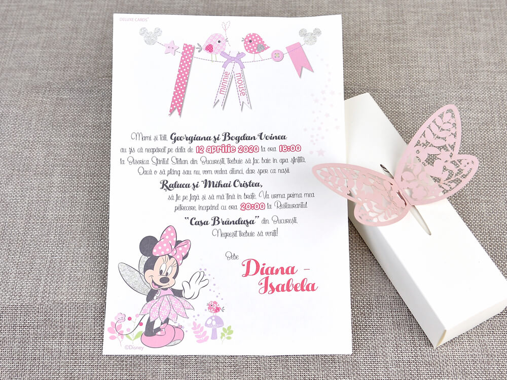 invitatii botez elegante