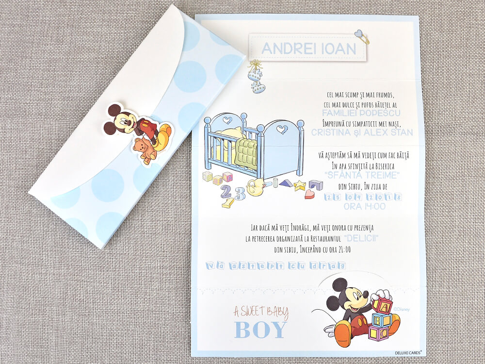 invitatii botez