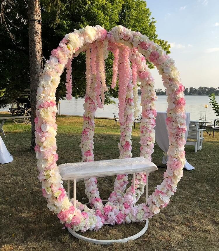 panou floral nunta