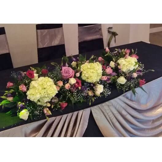 aranjament floral nunta prezidiu PR157