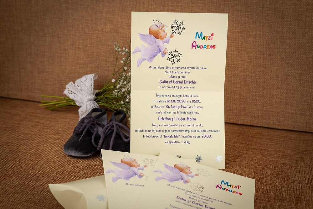 Invitatii botez