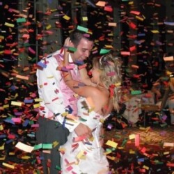 Tun de confetti interior Tun confetti